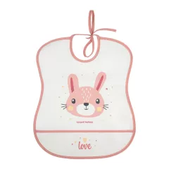 Canpol babies Mosható puha előke CUTE ANIMALS mezei nyúl