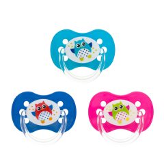 Canpol babies Szilikon szimmetrikus cumi, 6-18hó, OWLS