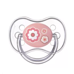   Canpol babies Szilikon szimmetrikus cumi, 0-6hó, NEWBORN BABY - pink
