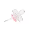 Canpol babies Szilikon szimmetrikus cumi, 0-6hó, NEWBORN BABY - pink