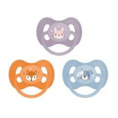   Canpol babies Kaucsuk cseresznye alakú cumi CUTE ANIMALS 6-18hó 1db