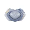 Canpol babies Szilikon szimmetrikus cumi, Light touch, 0-6hó, 2db, GOLD - kék