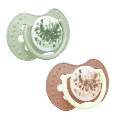 Lovi Szilikon dinamikus cumi TIE DYE 0-3hó 2db - lány