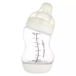   Canpol babies S-alakú, széles nyakú, anti-kólikás cumisüveg, 200 ml