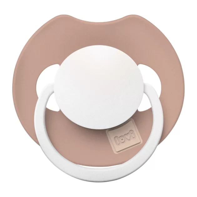 LOVI Világító dinamikus szilikon cumi PRIME 0-6hó 1db - Blush