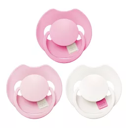   LOVI PRIME Tutti Frutti szilikon dinamikus cumi 18hó+ 3db Peony Pink