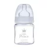 Canpol babies Anti-kólikás cumisüveg, EasyStart, ROYAL BABY, 120 ml - kék