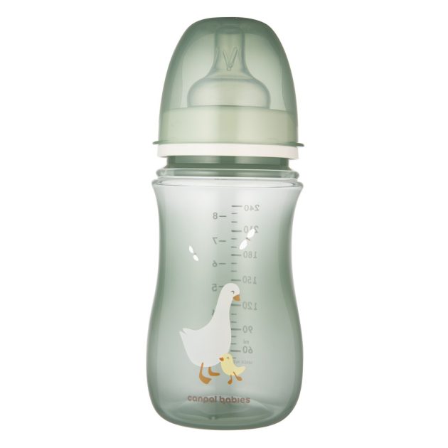 Canpol babies Anti-kólikás cumisüveg EasyStart GOOSE 240 ml