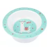 Canpol babies Melamine tál tapadókoronggal, 270ml, EXOTIC ANIMALS - türkiz