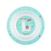 Canpol babies Melamine tál tapadókoronggal, 270ml, EXOTIC ANIMALS - türkiz