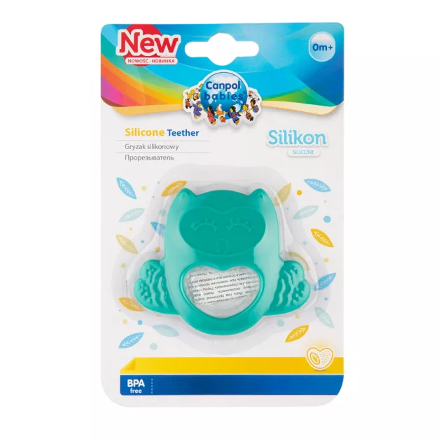 Canpol babies Szilikon rágóka - BAGOLY