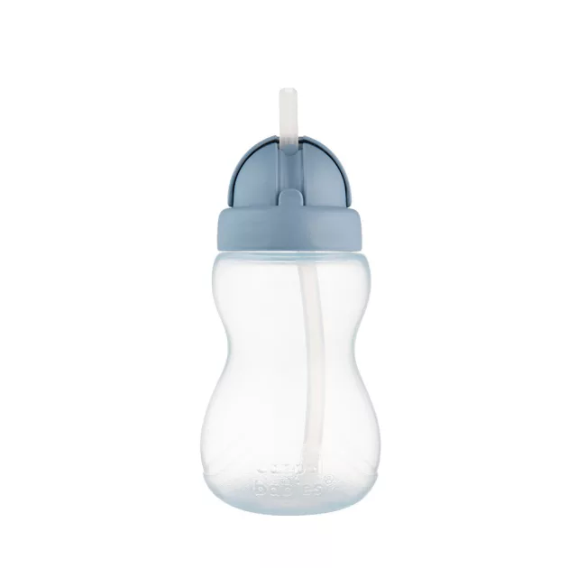 Canpol babies Sport itatópohár szívószállal, 270ml, kék