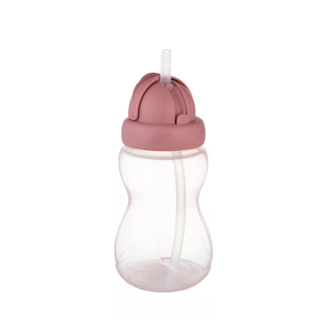 Canpol babies Sport itatópohár szívószállal, 270ml, rózsaszín