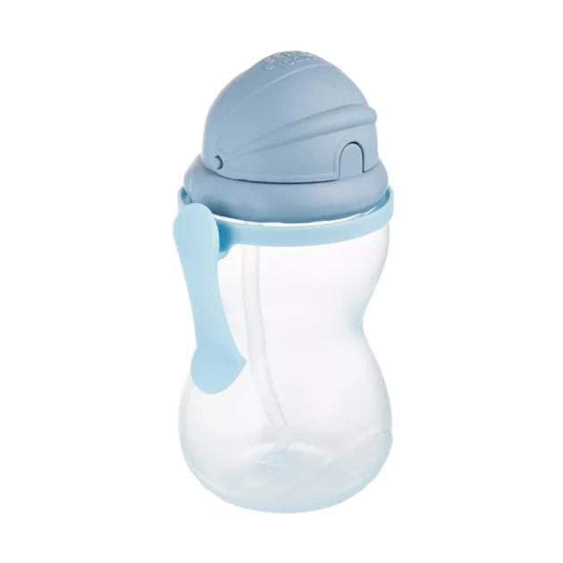 Canpol babies Sport itatópohár szívószállal, 370ml, kék