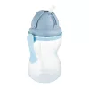 Canpol babies Sport itatópohár szívószállal, 370ml, kék