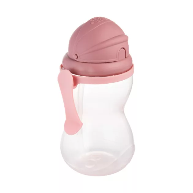 Canpol babies Sport itatópohár szívószállal, 370ml, rózsaszín