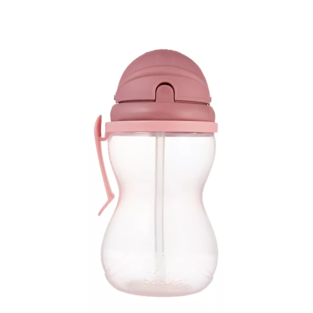 Canpol babies Sport itatópohár szívószállal, 370ml, rózsaszín