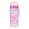 Canpol babies Cseppmentes itatópohár, szilikon szívószállal, 350 ml, BUTTERFLY - rózsaszín