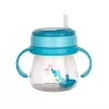 Canpol babies Innovatív itatópohár, flip-top szívószállal, 250 ml