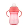 Canpol babies Itatópohár szilikonos ivócsőrrel, FirstCup, 250 ml, rózsaszín