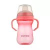Canpol babies Itatópohár szilikonos ivócsőrrel, FirstCup, 250 ml, rózsaszín