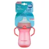 Canpol babies Itatópohár szilikonos ivócsőrrel, FirstCup, 250 ml, rózsaszín