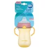 Canpol babies Itatópohár szilikonos ivócsőrrel, FirstCup, 250 ml, sárga