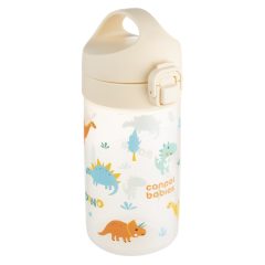 Canpol babies JUNIOR gyermek kulacs 400 ml bézs