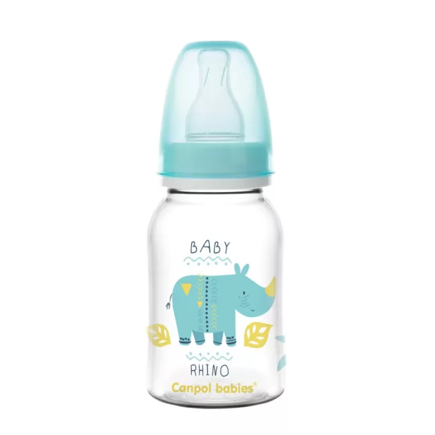 Canpol babies keskeny cumisüveg Africa 120ml