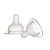 Canpol babies Szilikon etetőcumi az S-alakú cumisüvegekhez, 3hó+, 2db, lassú