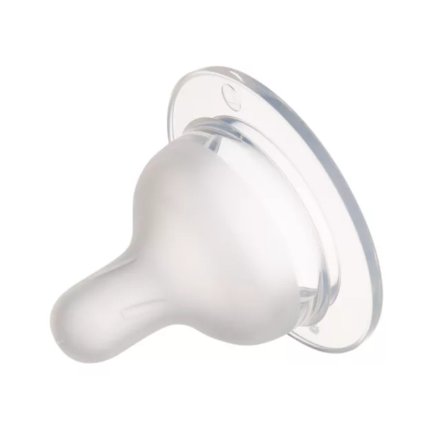 Canpol babies Szilikon etetőcumi az S-alakú cumisüvegekhez, 6hó+, 2db, közepes