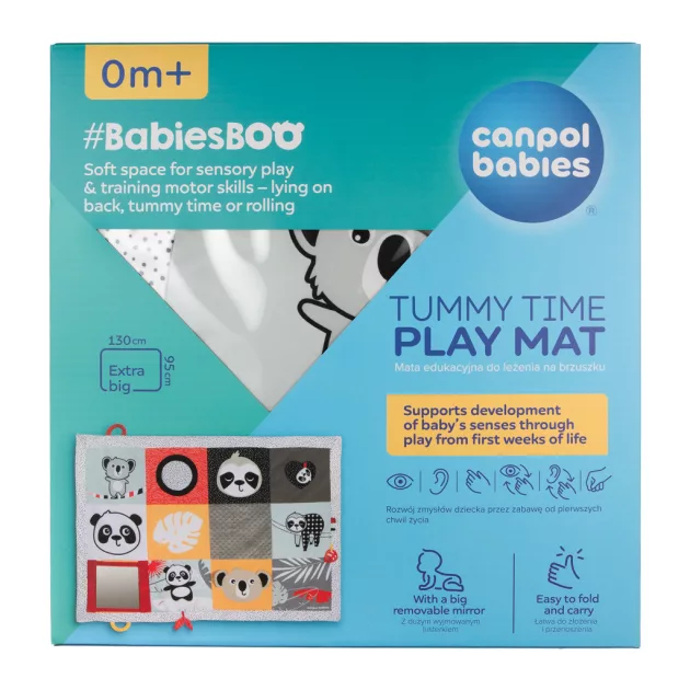 Canpol babies Fejlesztő játszószőnyeg, Babiesboo