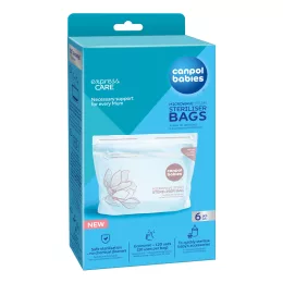 Canpol babies Mikrohullámú sterilizáló zacskó, 6 db