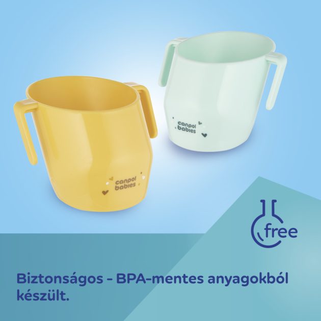 Canpol babies Itatópohár SMART 180 ml 12hó+ - türkiz