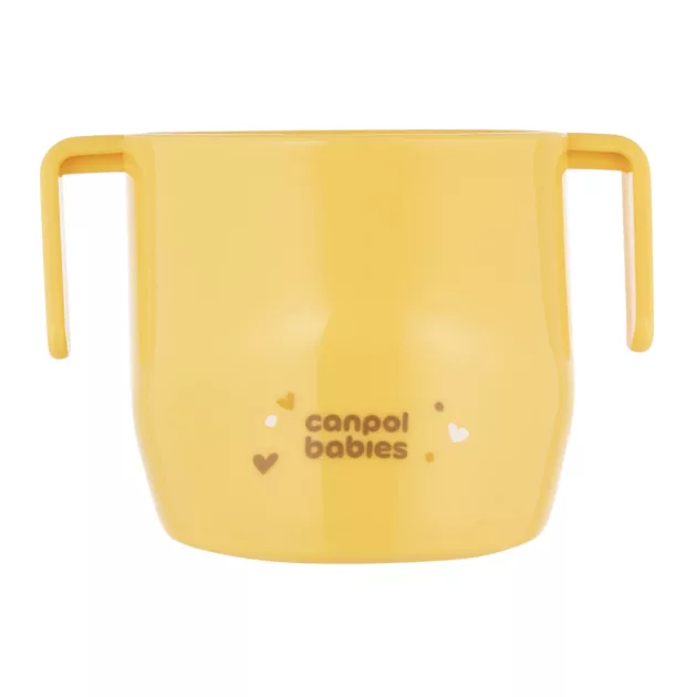 Canpol babies Itatópohár SMART 180 ml 12hó+ - sárga