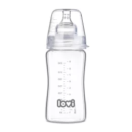 LOVI Üveg cumisüveg 250ml