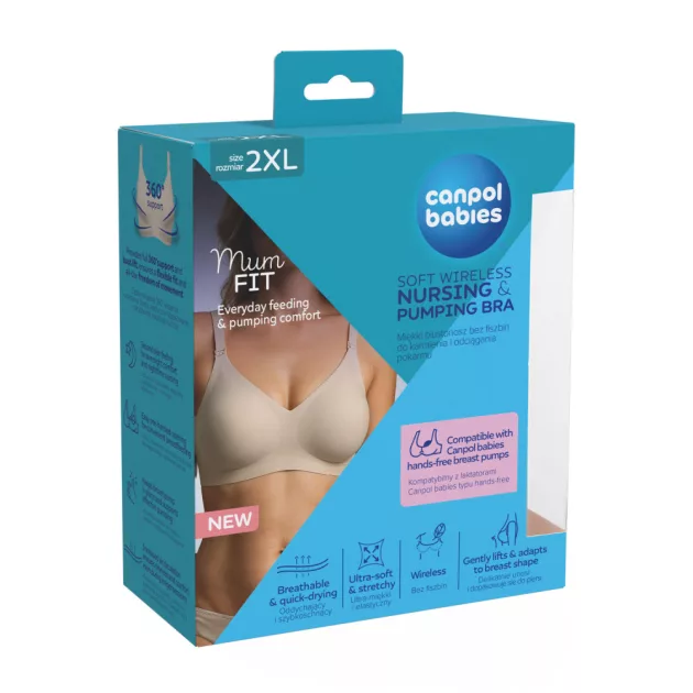 Canpol babies MumFIT szoptatós és mellszíváshoz való melltartó 2XL