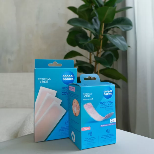 Canpol babies Szülés utáni hideg és meleg terápiás gélpárna 2db