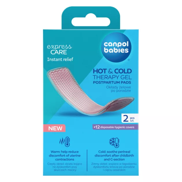 Canpol babies Szülés utáni hideg és meleg terápiás gélpárna 2db