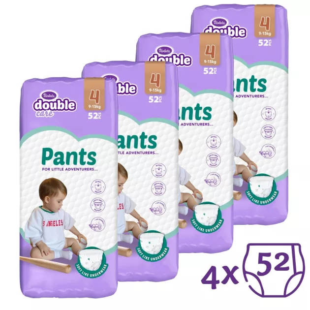 Violeta Double Care Pants bugyipelenka 4 (9-15 kg) 4x52 db