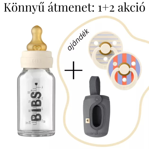 BIBS Könnyű átmenet csomag - Krémfehér mix (110 ml)