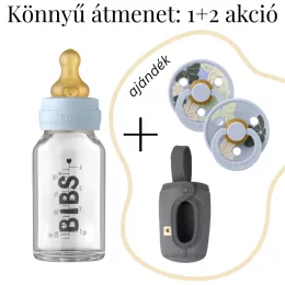 BIBS Könnyű átmenet csomag - Hamvaskék mix (110 ml)