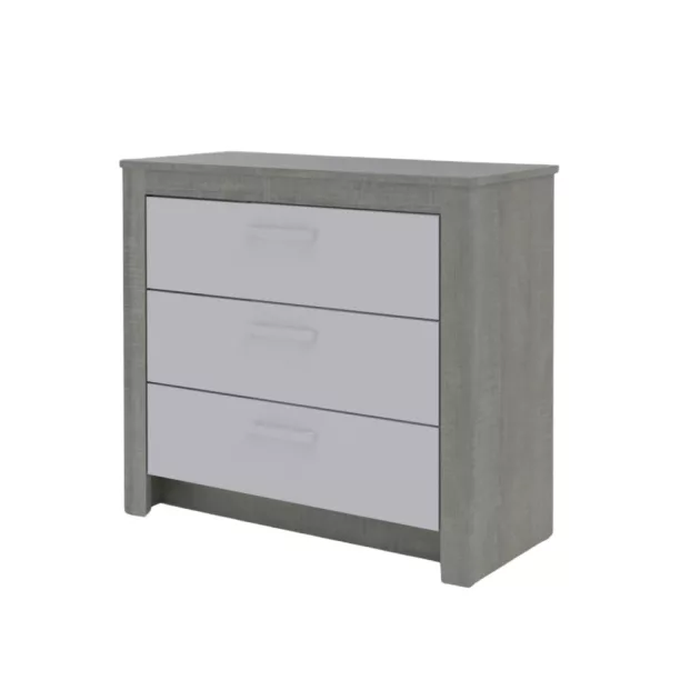 Todi Cube 2 70x140-es átalakítható babaágy + Cube 2 3 fiókos komód + pelenkázó toldalék