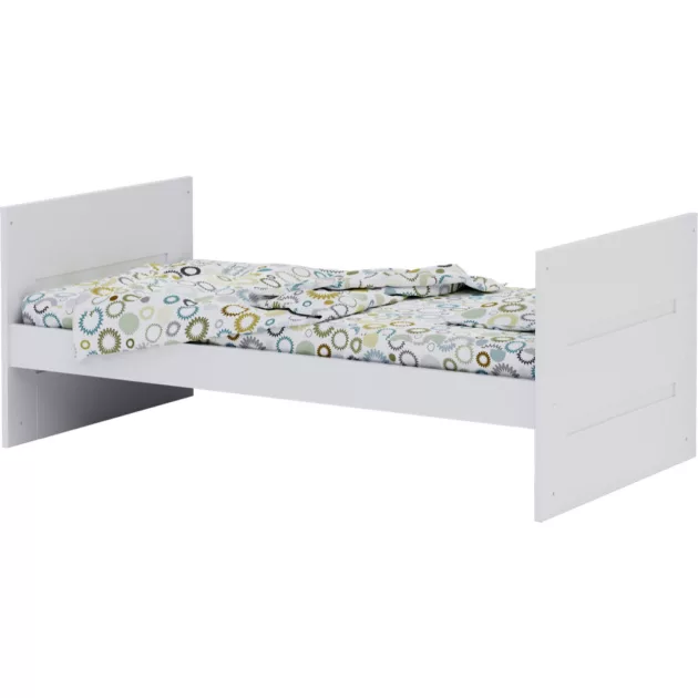 Todi White Bunny 70x140-es átalakítható babaágy + 3 fiókos komód + pelenkázó toldalék