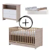 Todi Classic 70x140-es átalakítható babaágy + Classic komód + pelenkázó toldalék