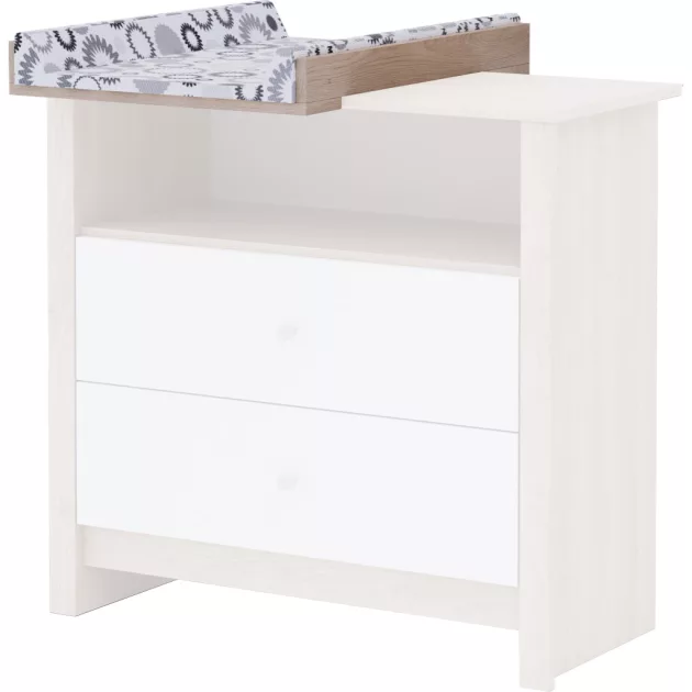 Todi Classic 70x140-es átalakítható babaágy + Classic komód + pelenkázó toldalék