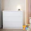 Todi Elegant 3 fiókos komód + 70x140-es átalakítható babaágy + íves pelenkázó toldalék