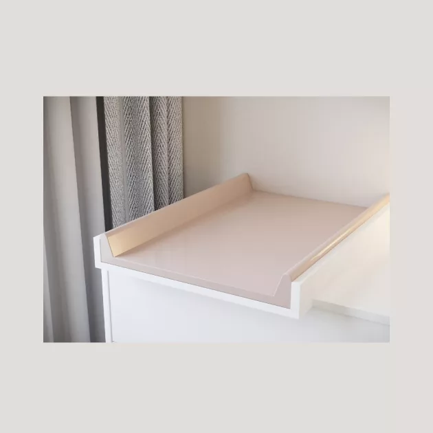 Todi Elegant 3 fiókos komód + 70x140-es átalakítható babaágy + standard pelenkázó toldalék