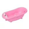 Lorelli kád leeresztő dugóval, babatartóval 88 cm + kádállvány - Pink