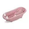 Lorelli kád leeresztő dugóval, babatartóval 88 cm + kádállvány - Nordic Pink